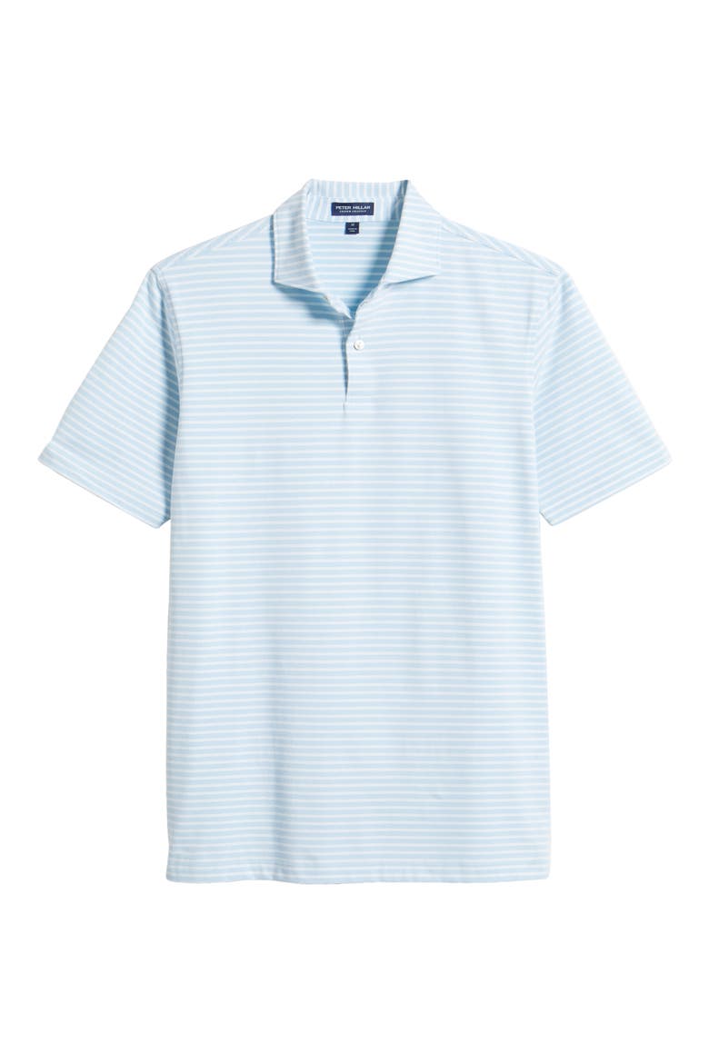 Crown Crafted Albatross Pima Cotton Blend Polo, Alternate, color, BLUE FROST
