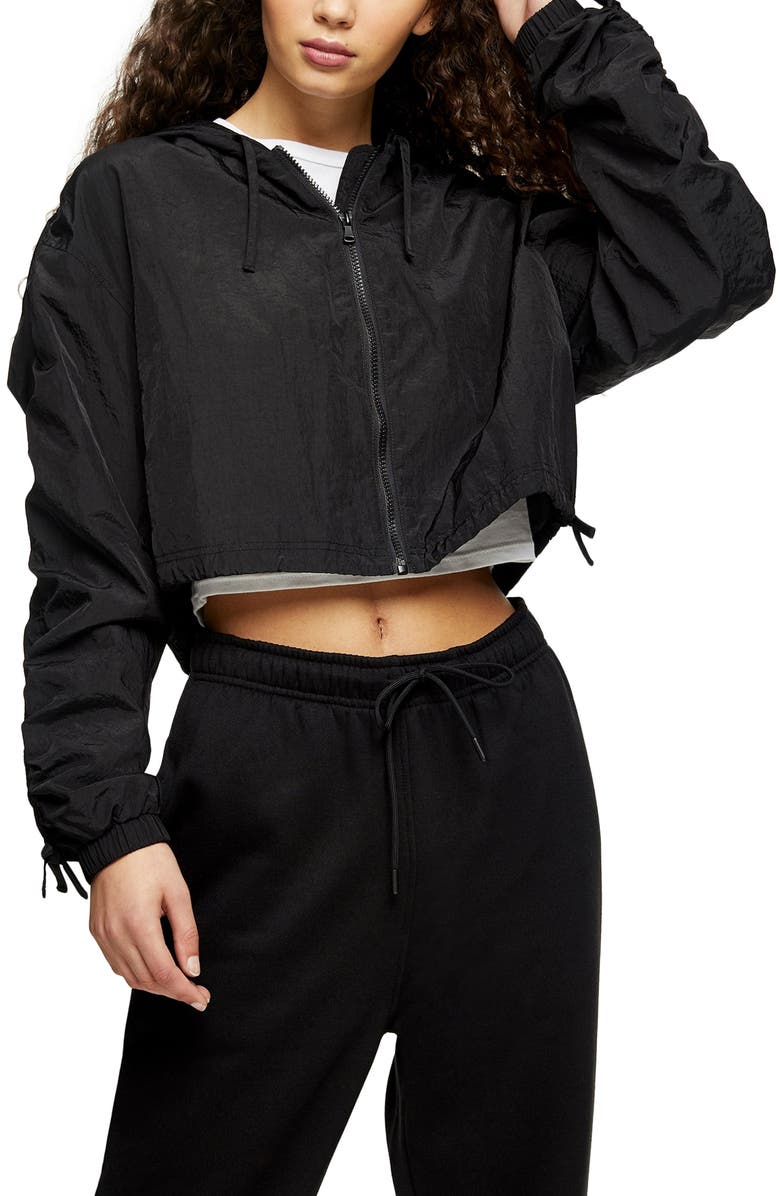 Topshop Joan Crop Jacket, Main, color,