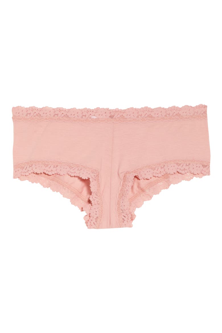 Supima® Cotton Boyshorts, Alternate, color, ROOIBOS BEIGE