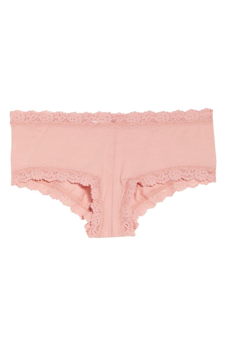 Hanky Panky Supima<sup>®</sup> Cotton Boyshorts, Alternate, color, Rooibos Beige