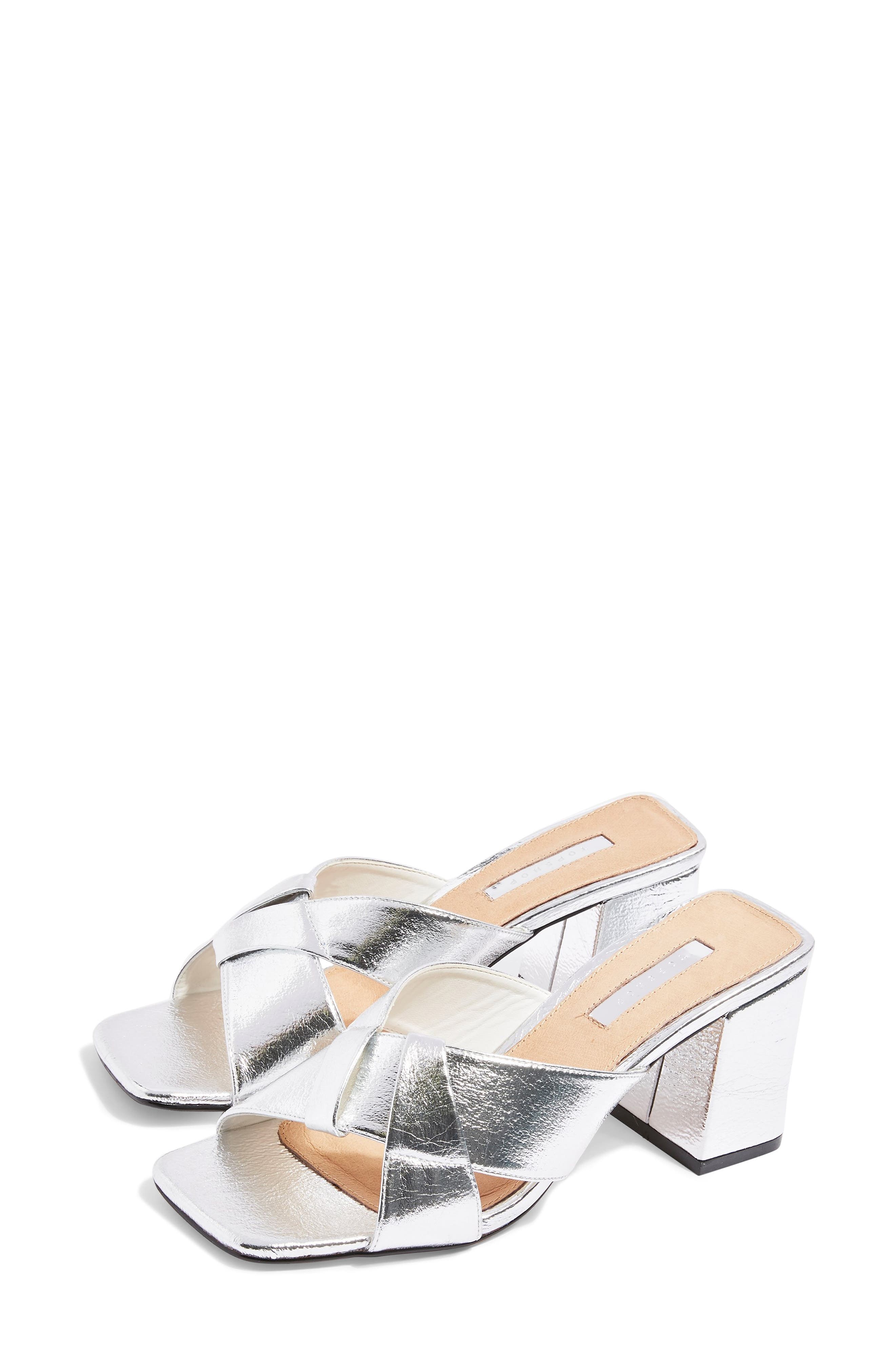 Topshop Roux Slide Sandal, Main, color, 