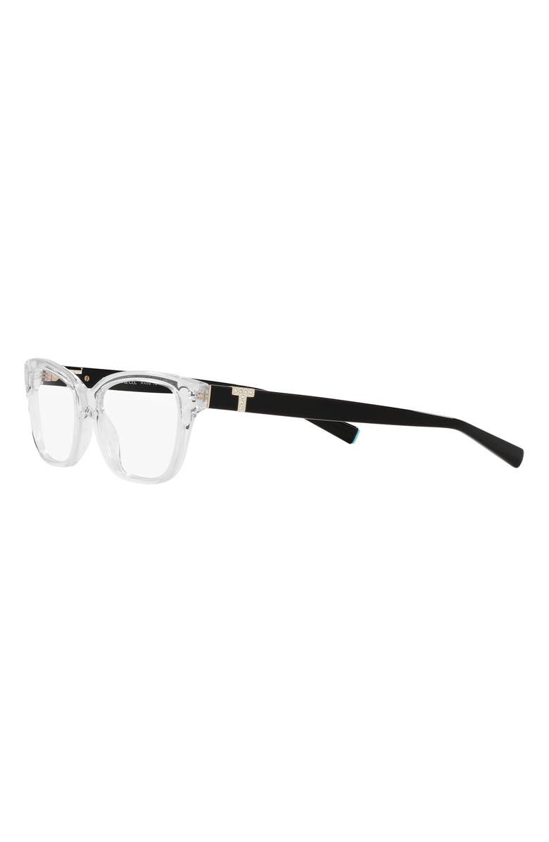 Tiffany & Co. 52mm Rectangular Optical Glasses, Alternate, color,
