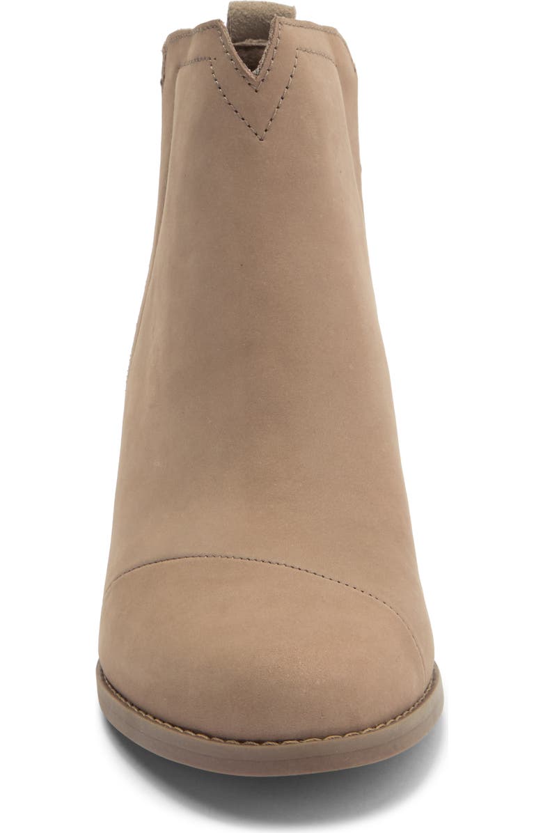 TOMS Clare Wedge Bootie, Alternate, color, Natural