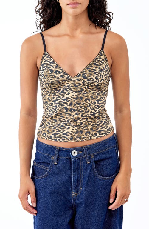 Bdg Urban Outfitters Je T'aime Camisole In Leopard