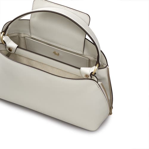 Radley Liverpool Street Small Open Top Satchel Bag In Chalk