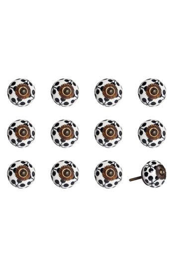 Kinetic 12-pack Knobs In White Bronze