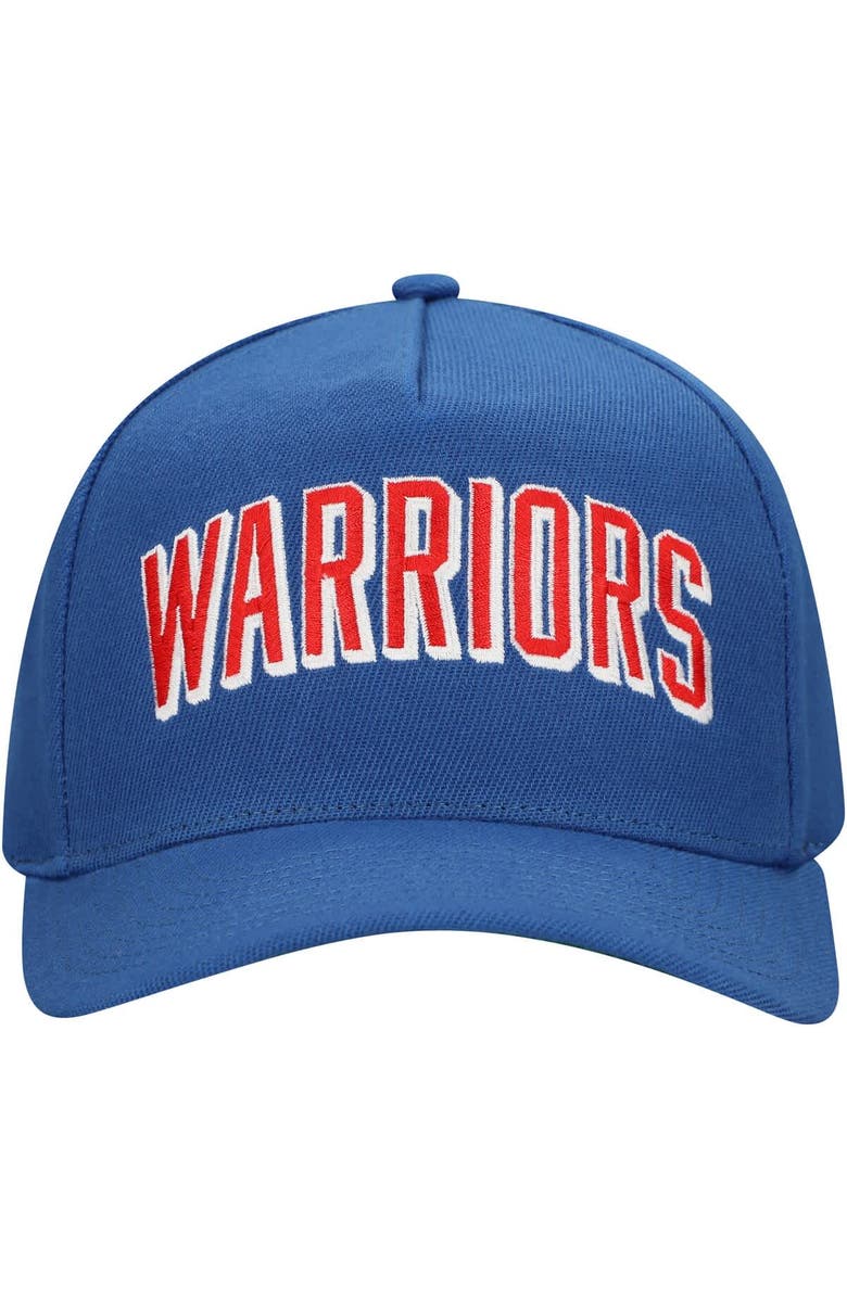 Mitchell & Ness Men's Mitchell & Ness Royal Golden State Warriors Team Up Classic Edition Adjustable Hat, Alternate, color, 