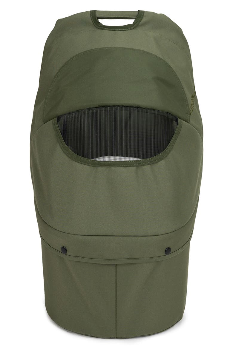 Indie Twin Stroller Bassinet, Alternate, color, OLIVE