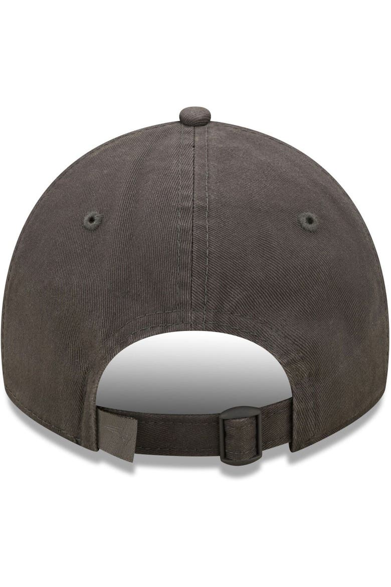 Men's New Era Graphite New England Patriots Core Classic 2.0 Tonal 9TWENTY Adjustable Hat, Alternate, color, Graphite