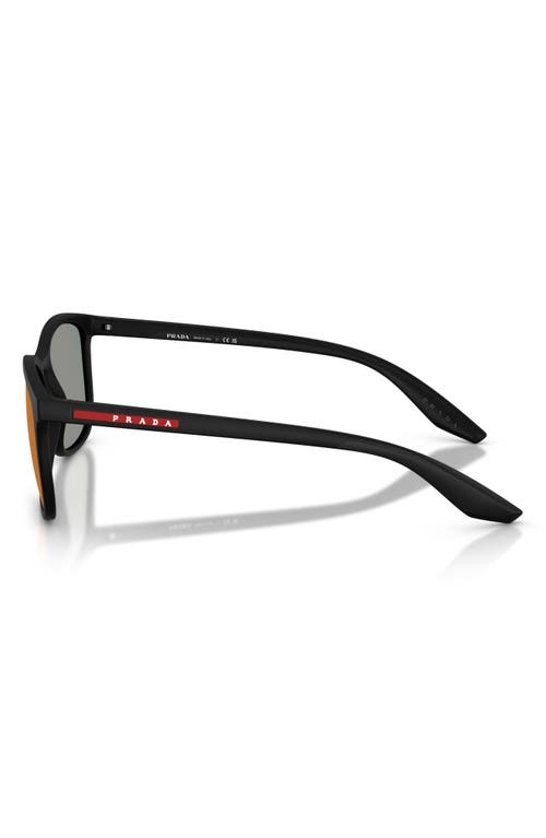 Prada Linea Rossa 56mm Pillow Sunglasses