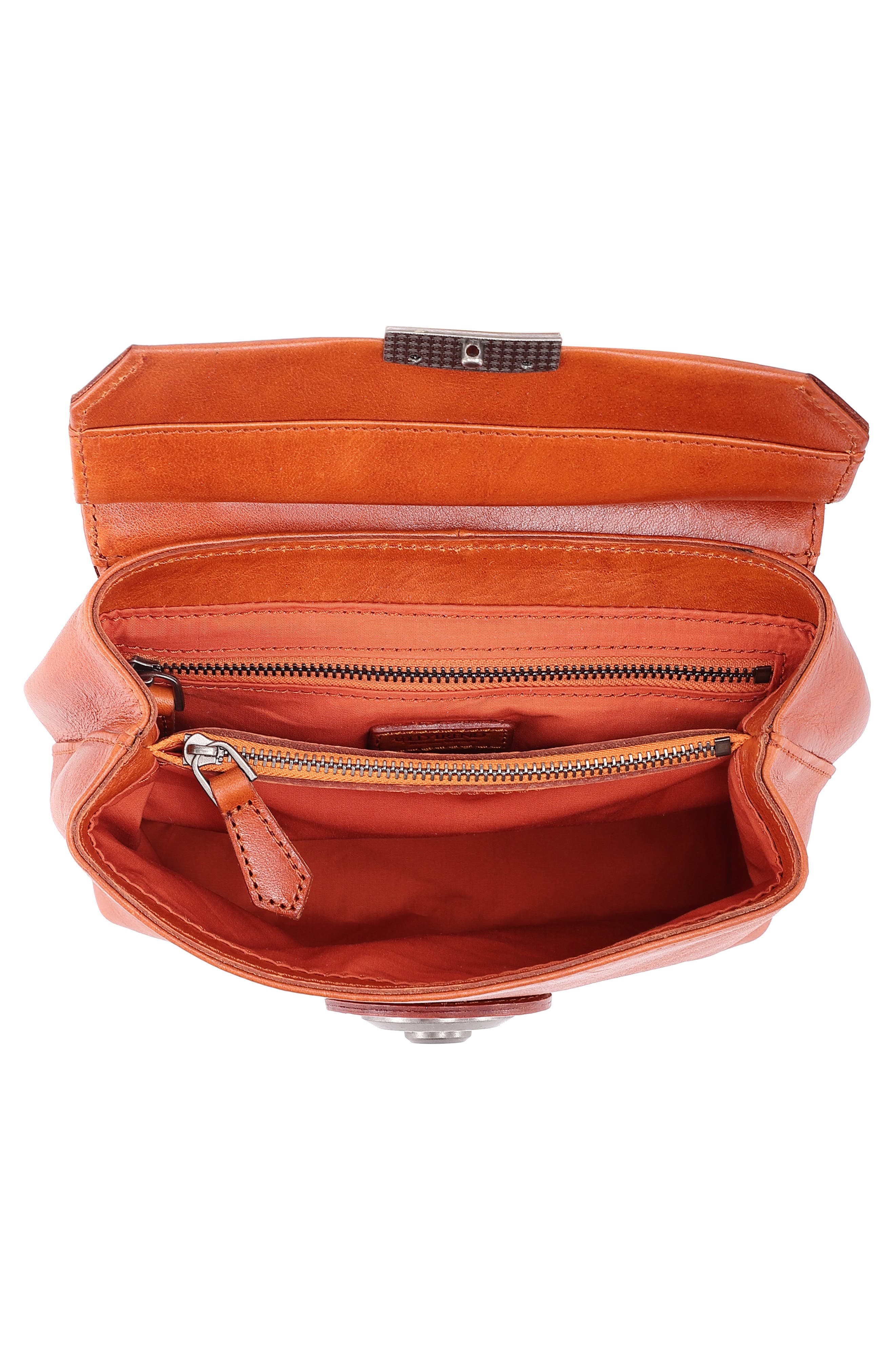 Leather Cypress Crossbody Bag, Alternate, color, COGNAC