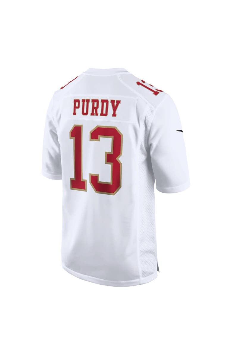 Nike Men's Nike Brock Purdy Tundra White San Francisco 49ers Fashion Game Jersey, Alternate, color, White