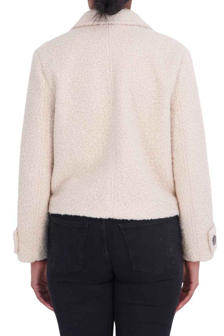 Boucle Crop Jacket, Alternate, color, IVORY