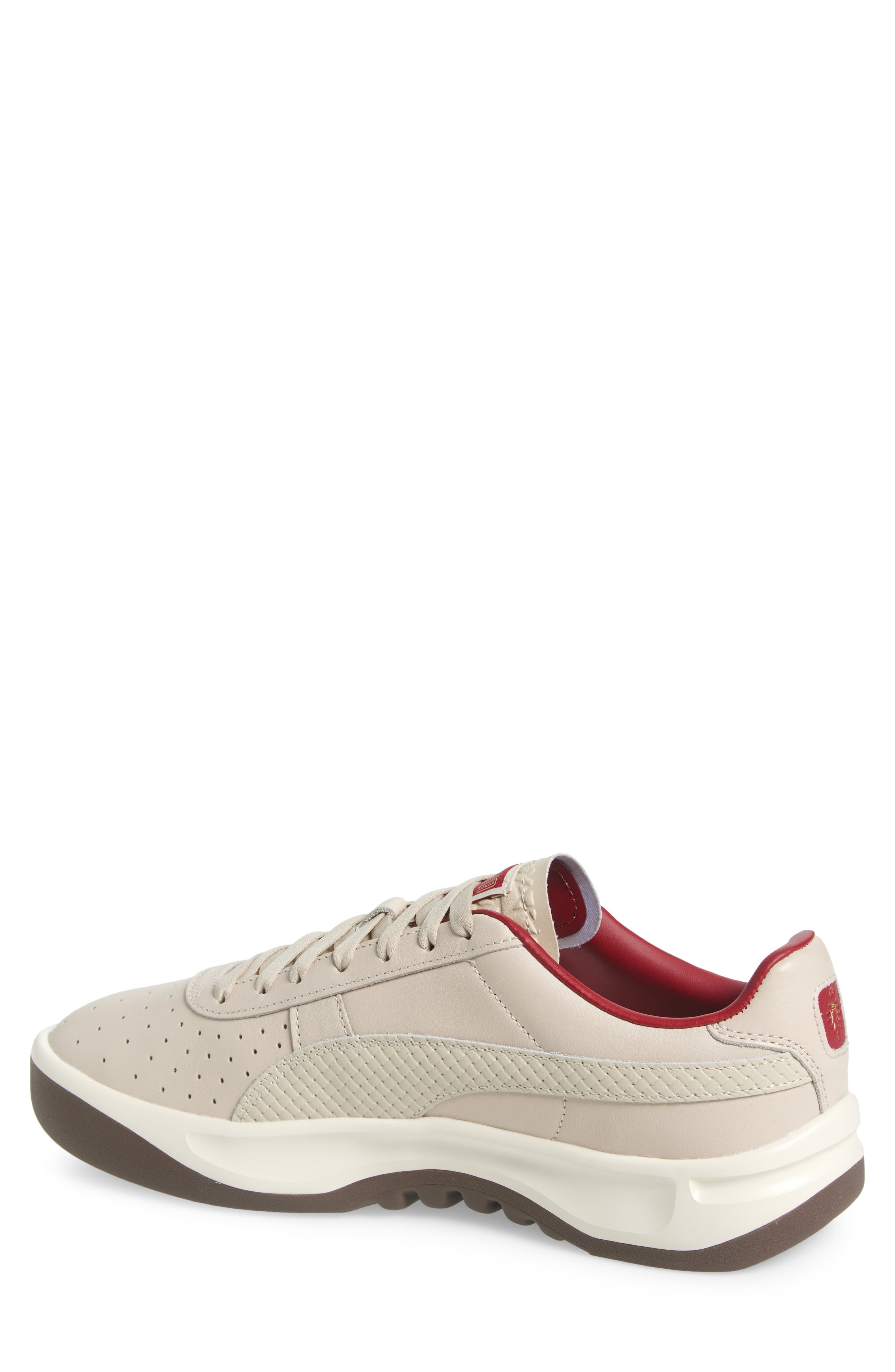 PUMA PALAIS ARTISAN GV Special Sneaker, Alternate, color, Alpine Snow-Dark Crimson