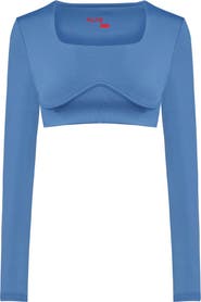 PCFG Free Heaven Long Sleeve Crop Top