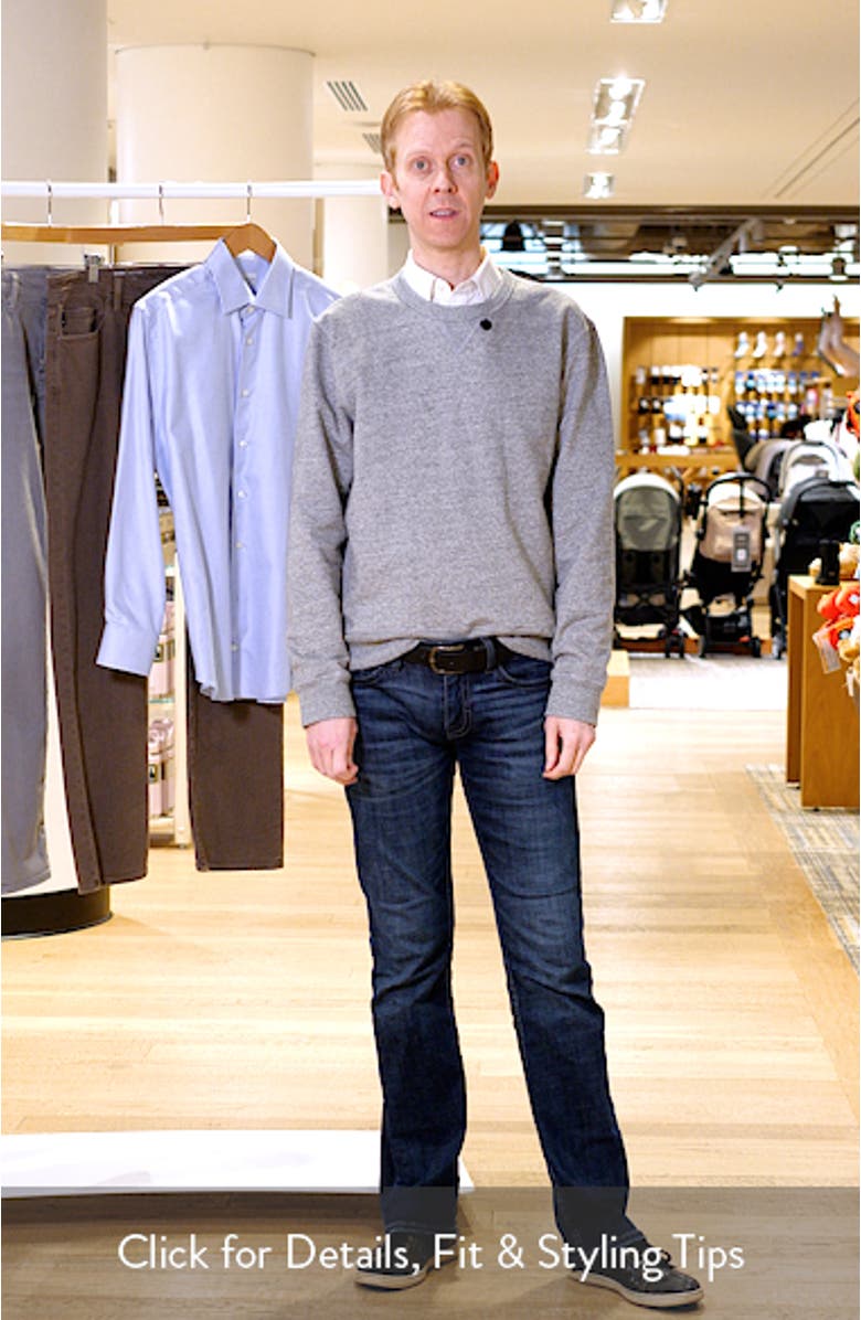 Blake Cotton French Terry Crewneck Sweatshirt, sales video thumbnail