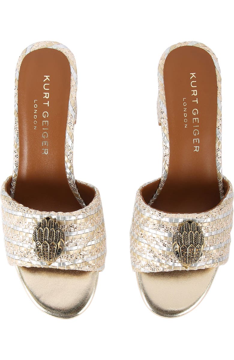 Kurt Geiger London Kensington Block Heel Slide Sandal, Alternate, color,