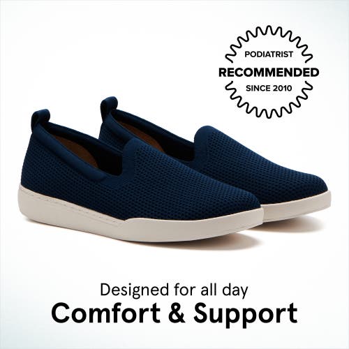 Abeo Encore Knit Slip On In Blue - Regular