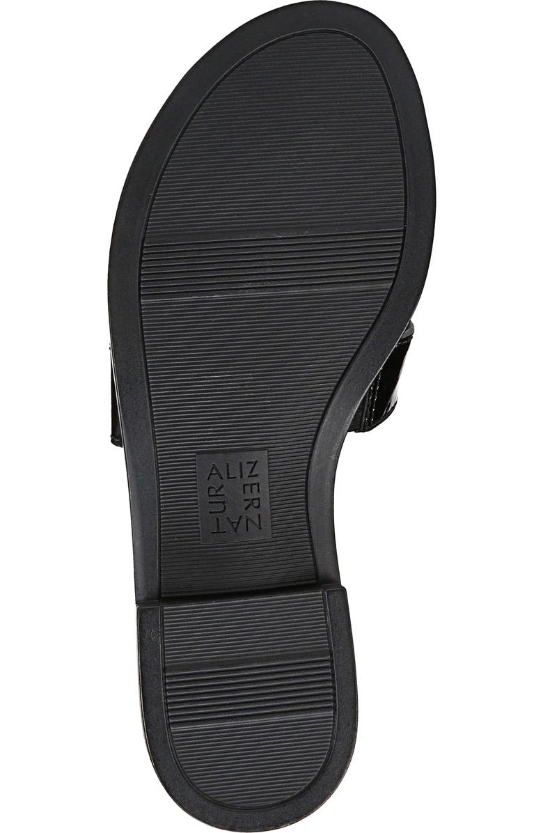 Naturalizer Fame Metallic Slide Sandal, Alternate, color,