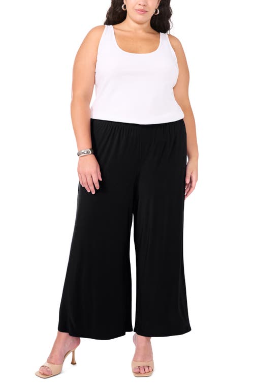 Vince Camuto Solid Drawstring Pants In Rich Black