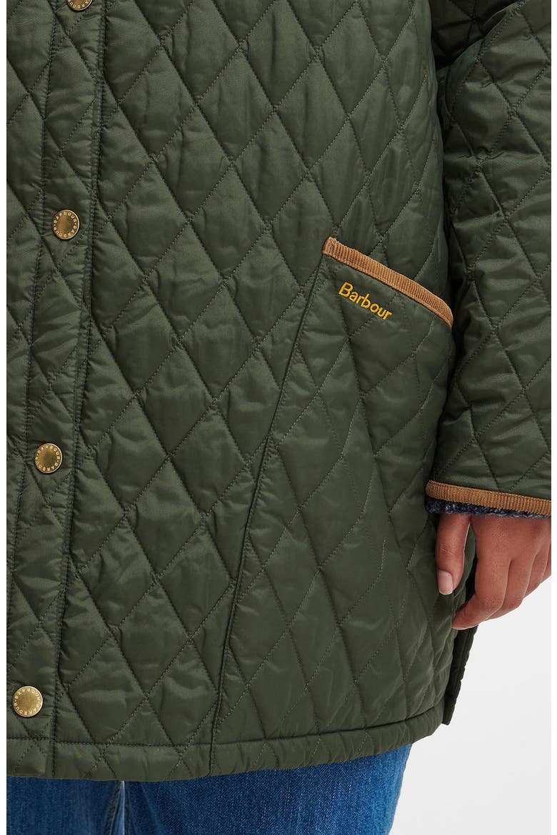 Liddesdale Quilted Jacket, Alternate, color, OLIVE GREEN/ CLASSIC