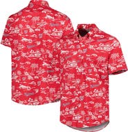Reyn Spooner Men's Reyn Spooner Red Washington Nationals Kekai Performance Button-Up Shirt