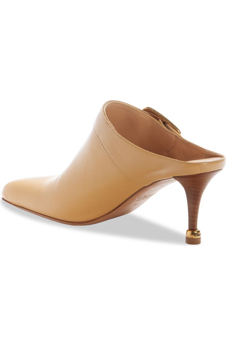 Chloé Andrea Buckle Detail Mule, Alternate, color, Sandy Brown