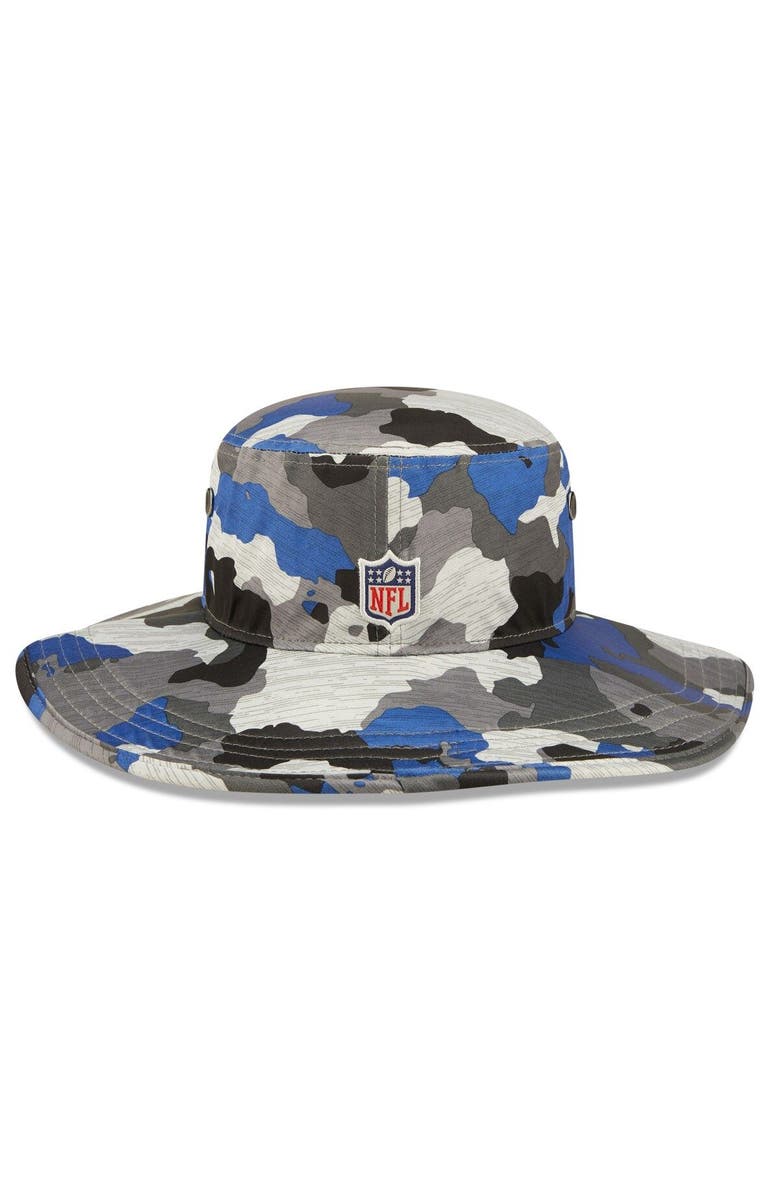 New Era Men's New Era Camo New England Patriots 2022 NFL Training Camp Official Historic Logo Panama Bucket Hat, Alternate, color, 