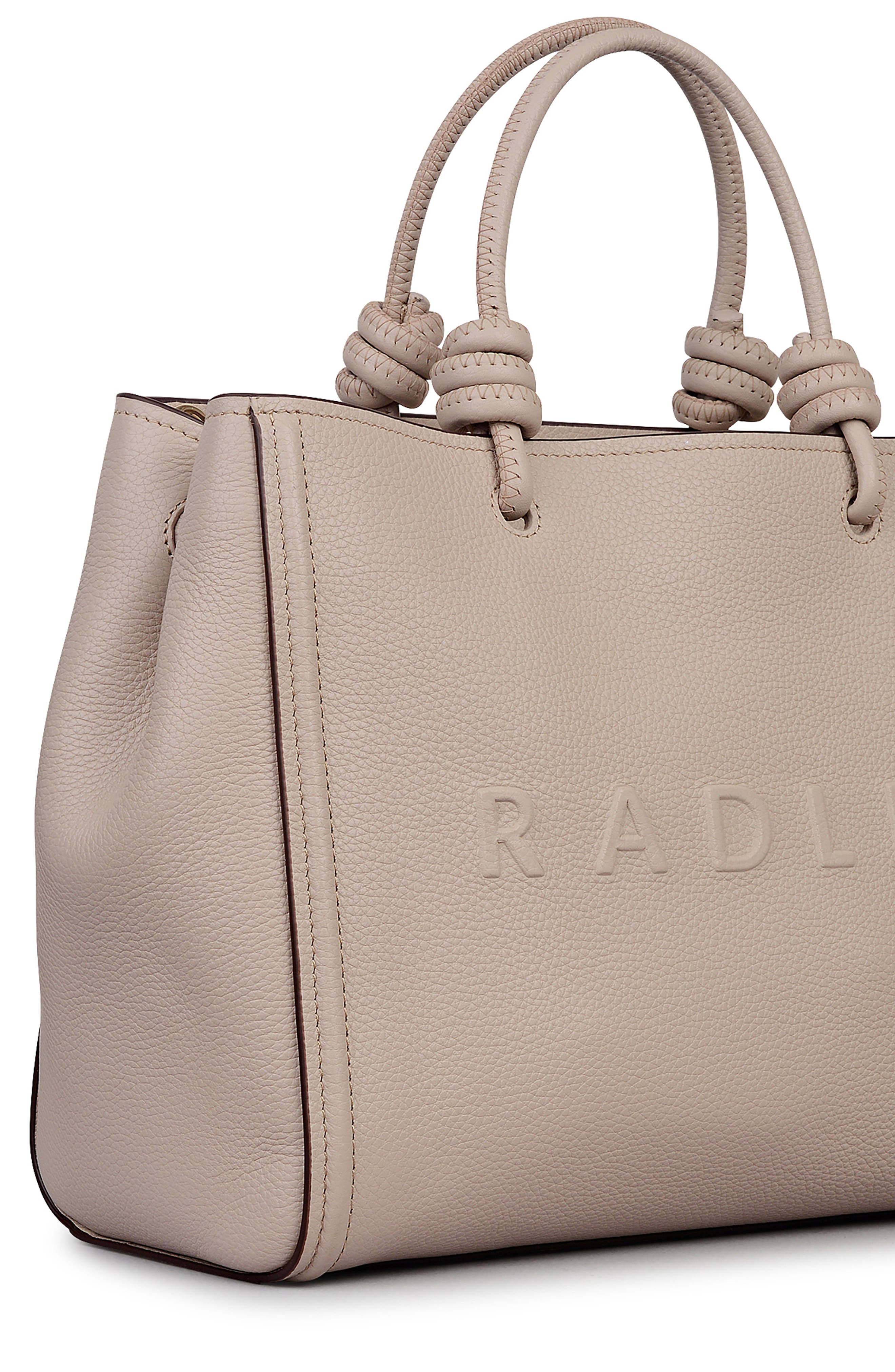 Radley Ridgeway Gardens Medium Ziptop Satchel Bag, Alternate, color, Porcini