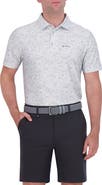 Ben Sherman Amalfi Holiday Print Stretch Tech Polo