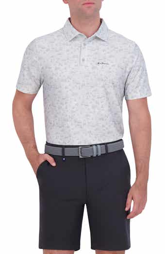 Ben Sherman Amalfi Holiday Print Stretch Tech Polo