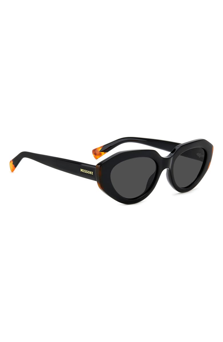 Missoni 53mm Round Sunglasses, Alternate, color,