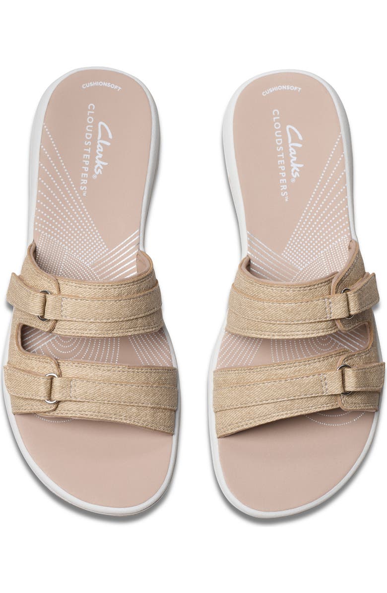 Clarks<sup>®</sup> Breeze Piper Slide Sandal, Alternate, color,