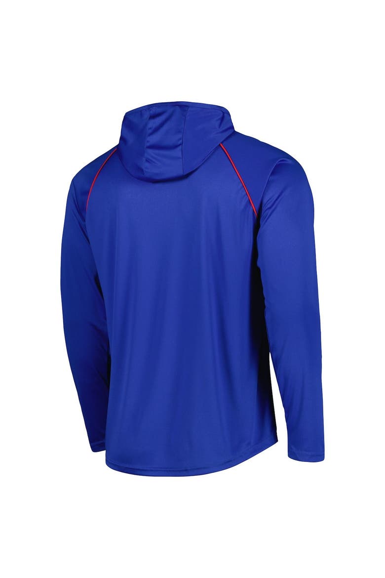 Men's Starter Royal Buffalo Bills Vintage Logo Raglan Hoodie T-Shirt, Alternate, color, Royal