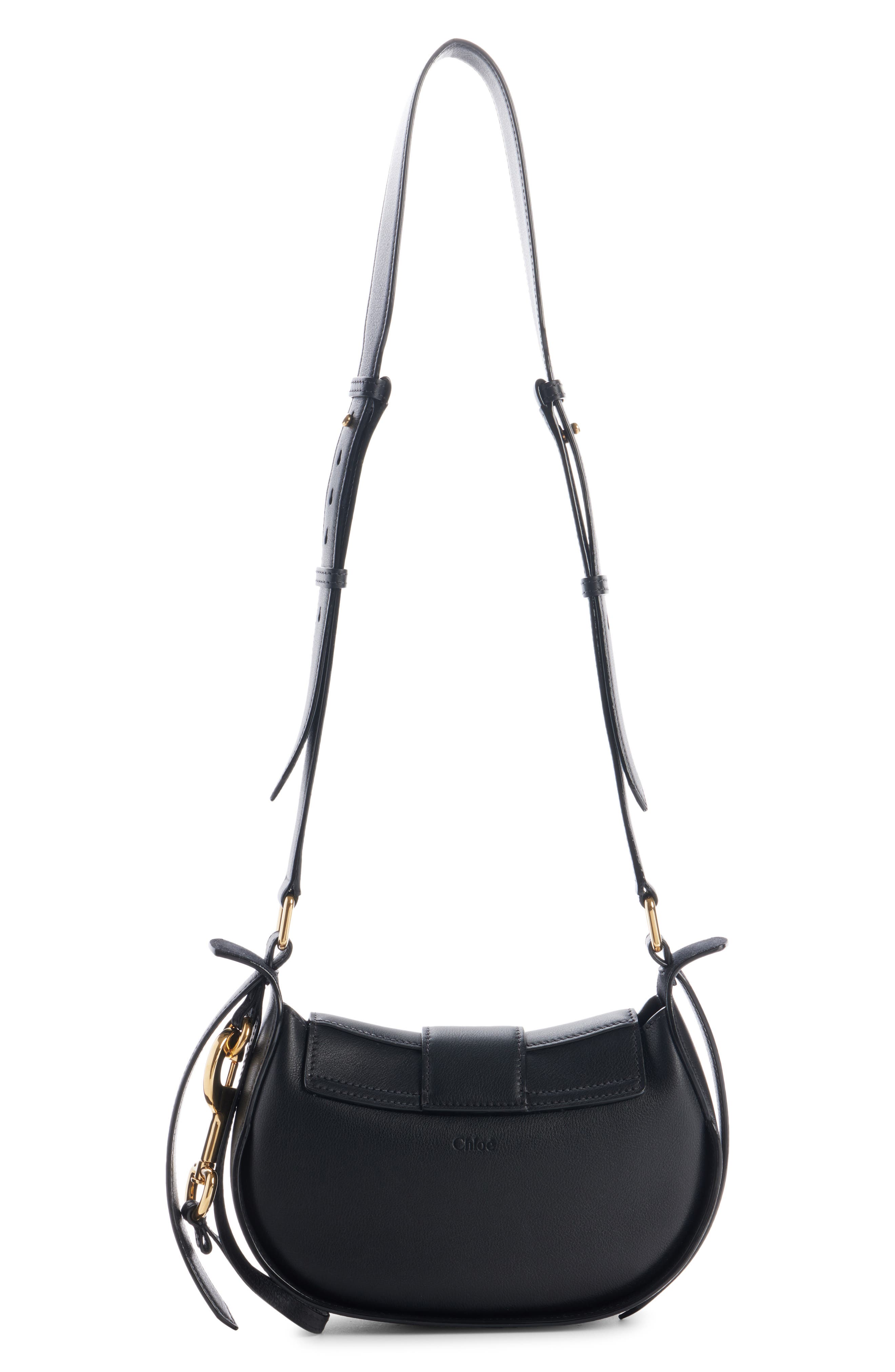 Chloé Small Ride Leather Crossbody Bag, Alternate, color, 