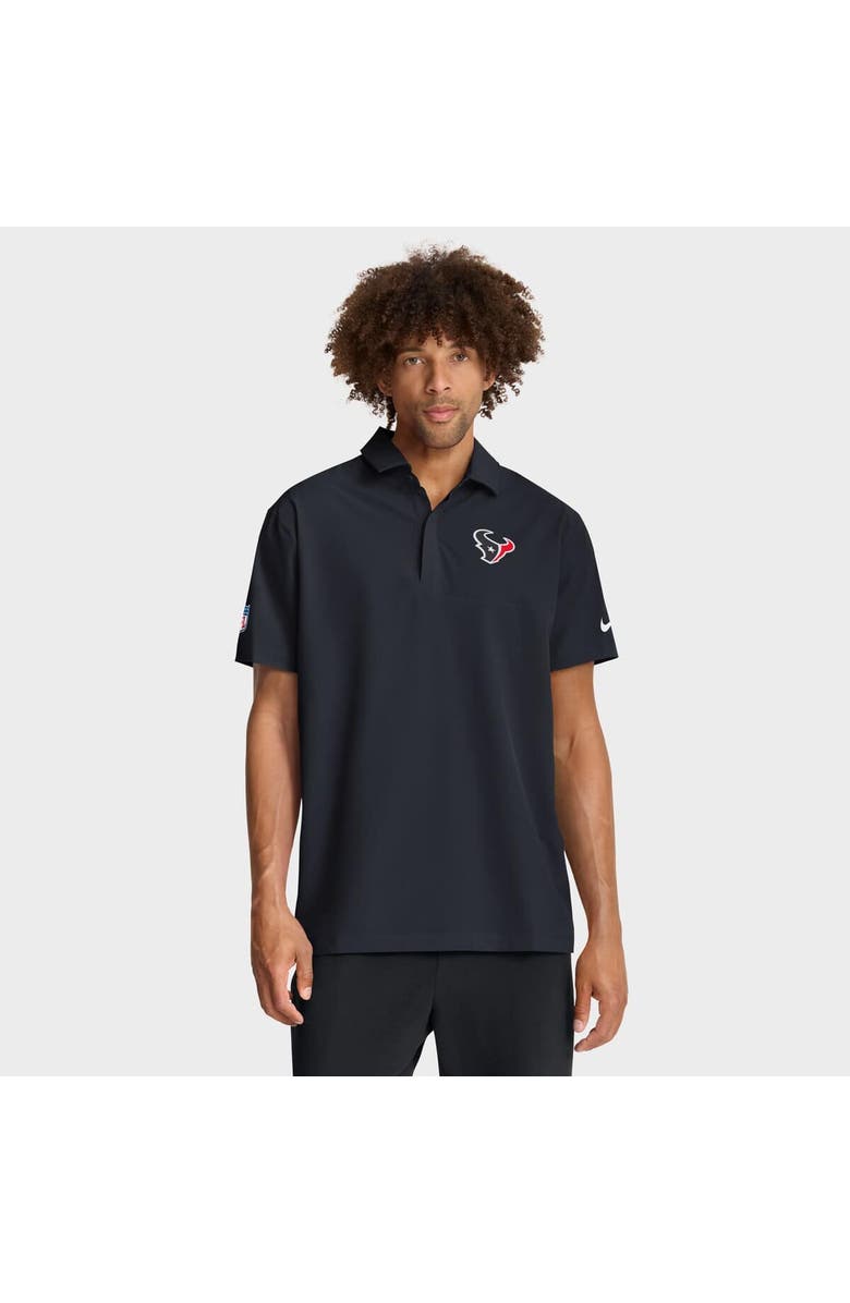 Nike Men's Nike Navy Houston Texans Sideline City Pride Woven Performance Polo, Alternate, color, Navy