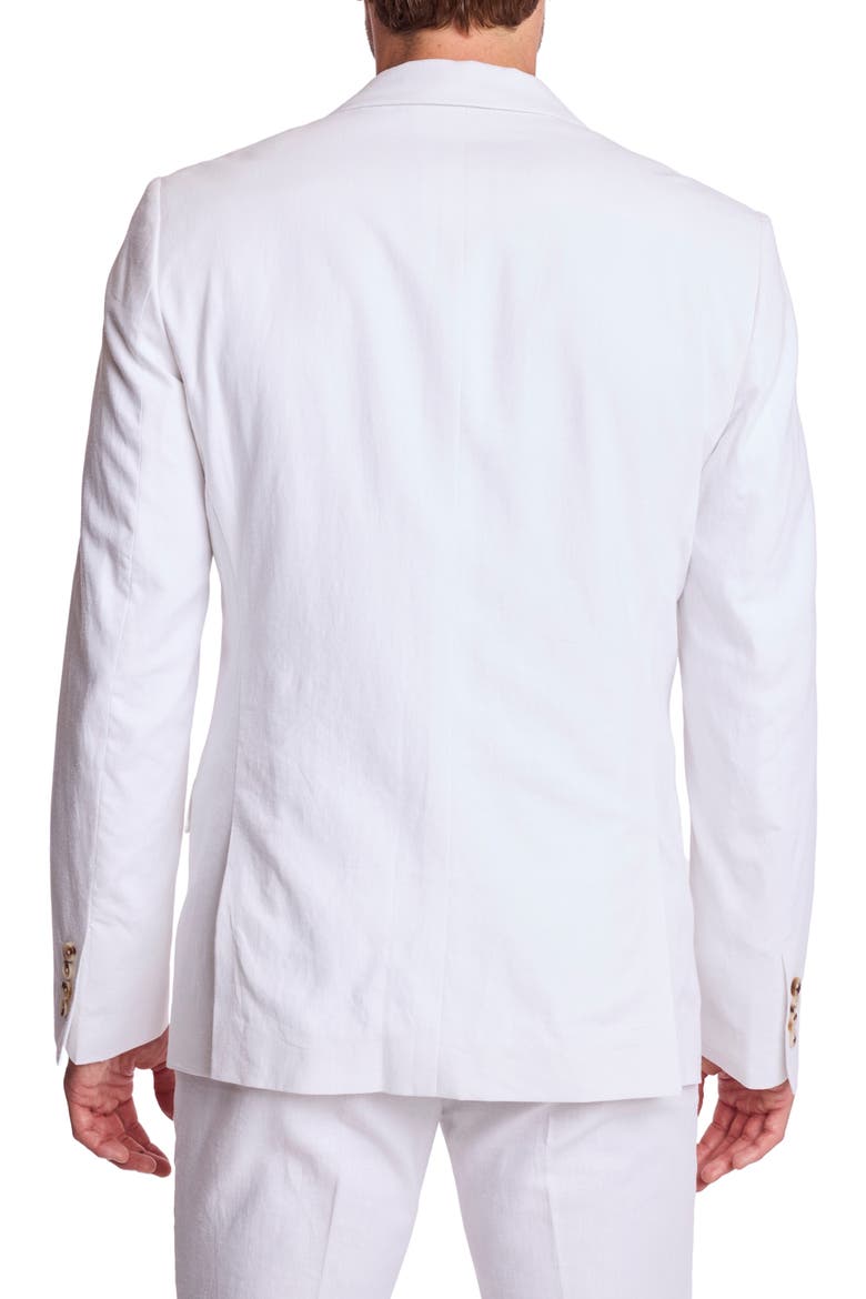 Dover Slim Fit Sport Coat, Alternate, color, WHITE LOTUS LINEN