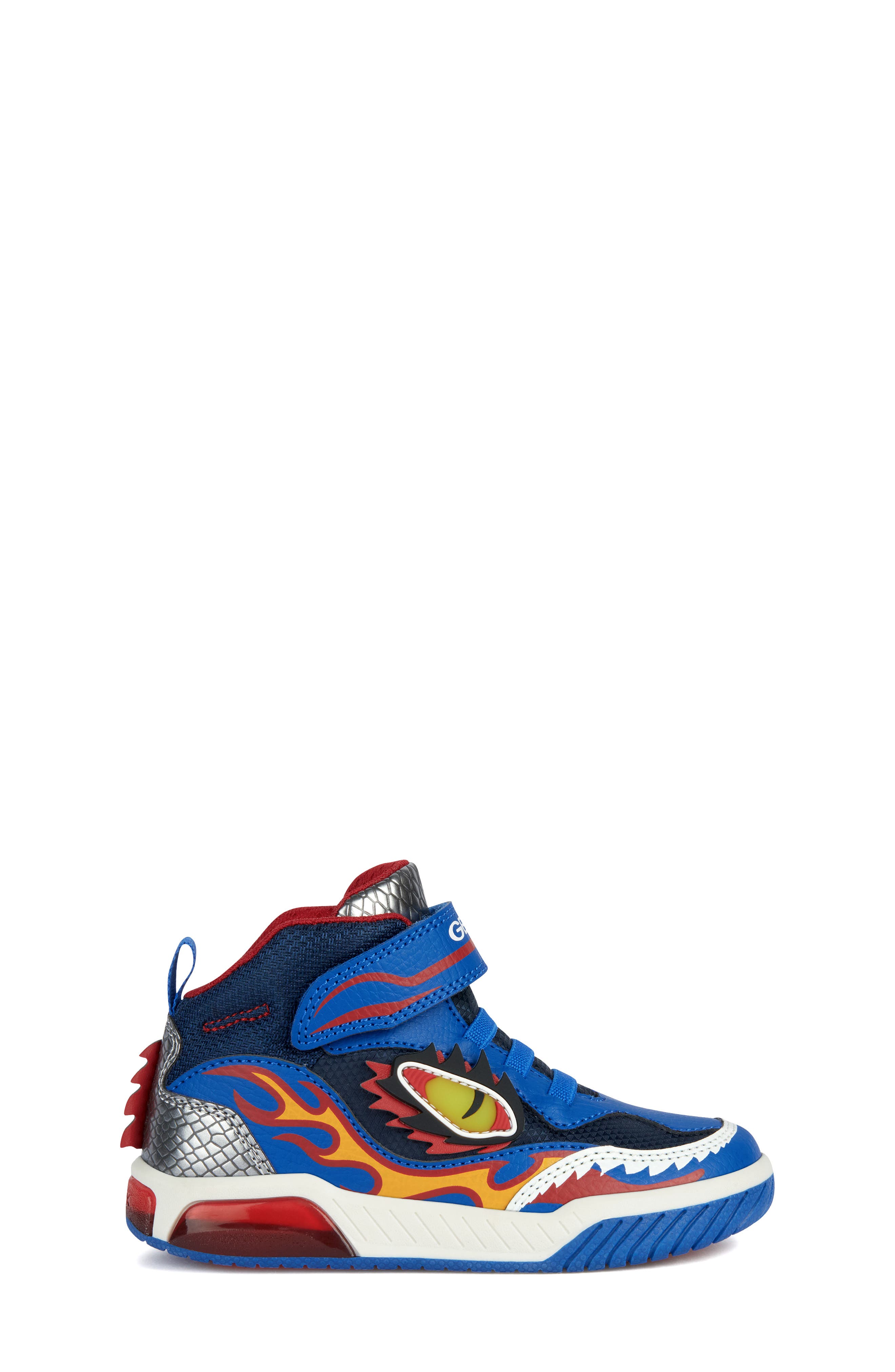 Geox Inek Dragon Light-Up Sneaker, Alternate, color, 