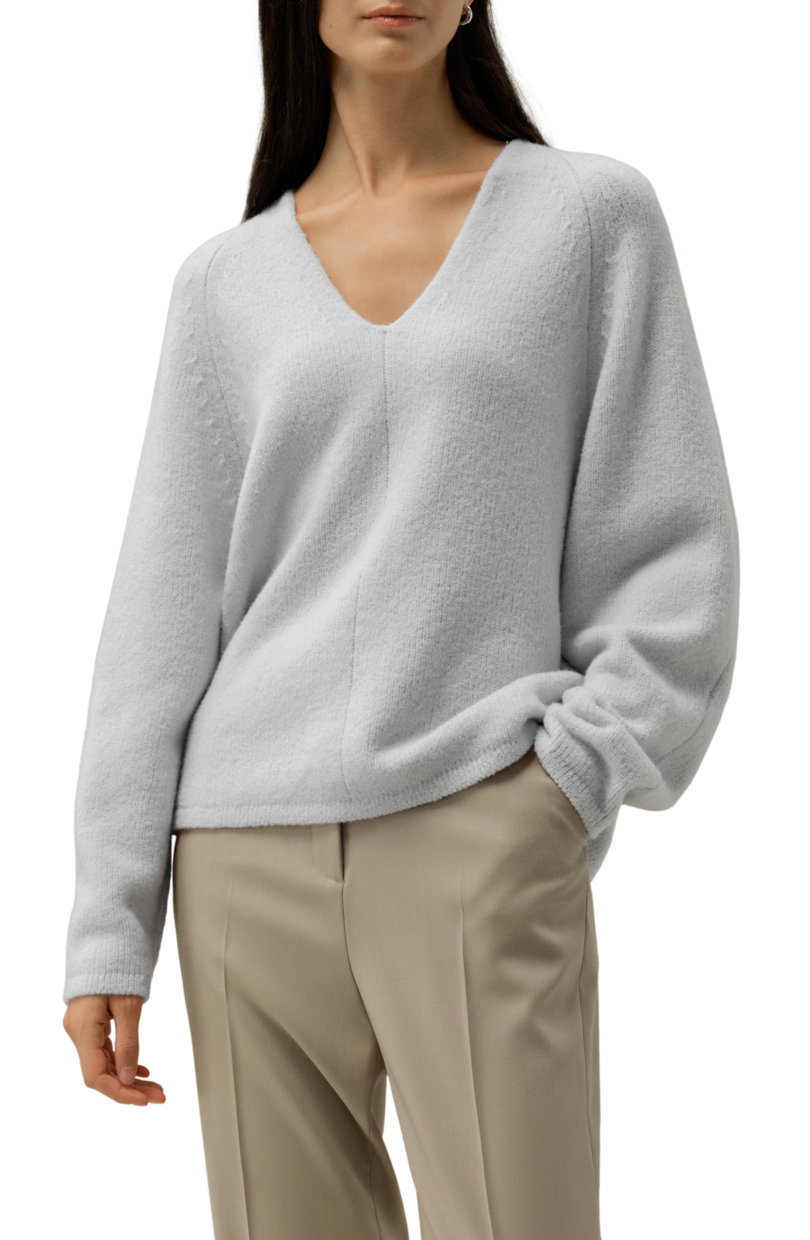 Boucle Knit Silk-cashmere Sweater
