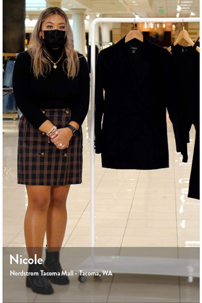 Double Breasted Velvet Blazer video