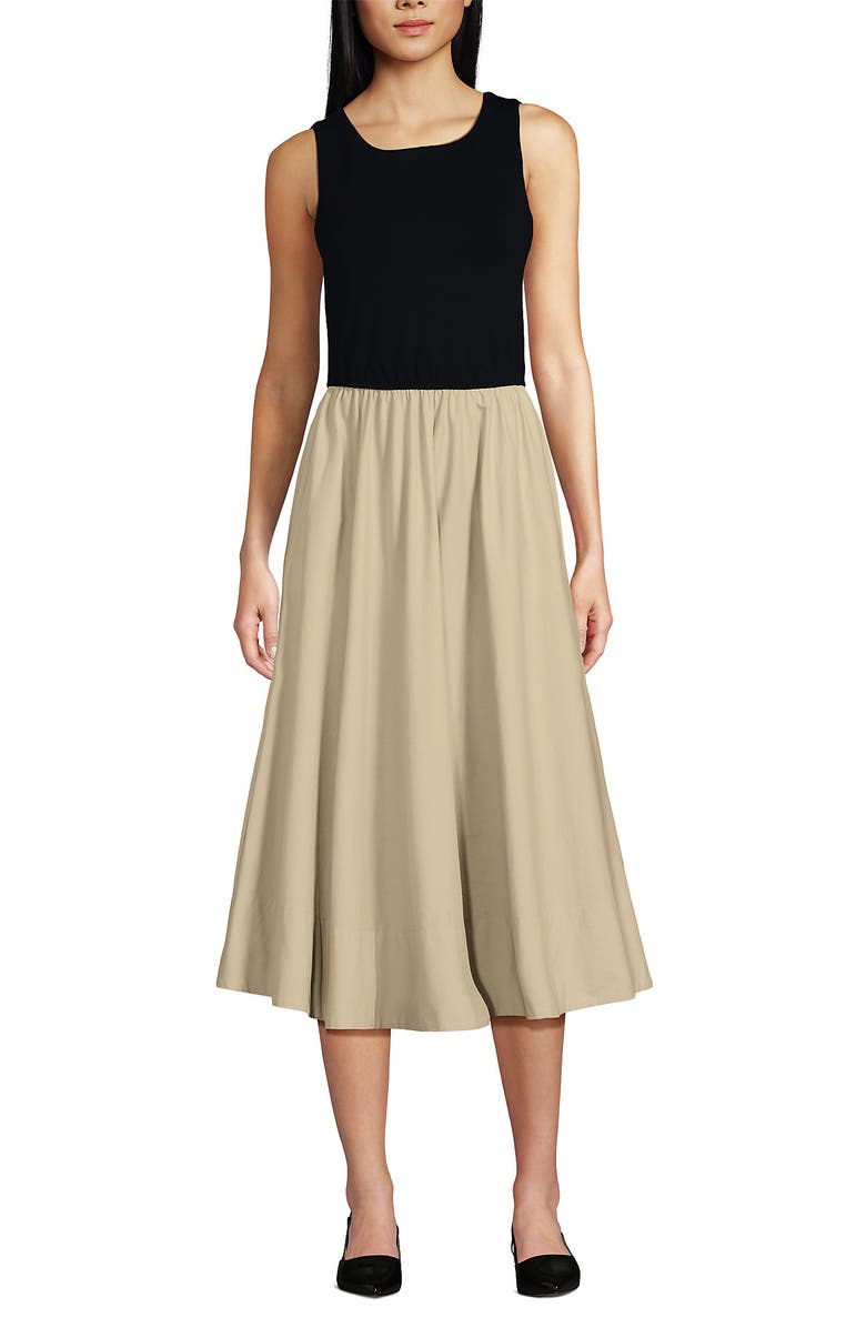 Lands' End Sleeveless Solution Duet Dress, Alternate, color, 