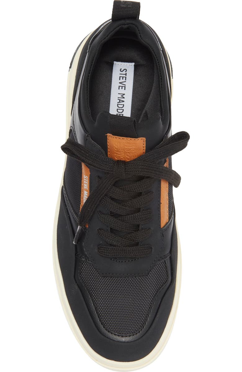 Steve Madden Devlin Sneaker, Alternate, color, Black