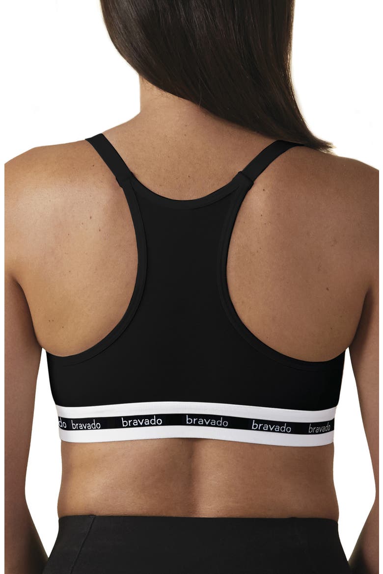 Original Nursing Bra, Alternate, color, BLACK