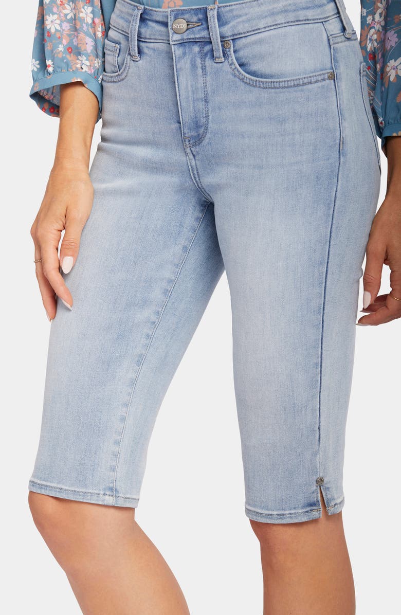 NYDJ Capri Denim Bermuda Shorts, Alternate, color, 