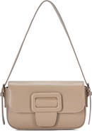Madison West Buckle Baguette Shoulder Bag