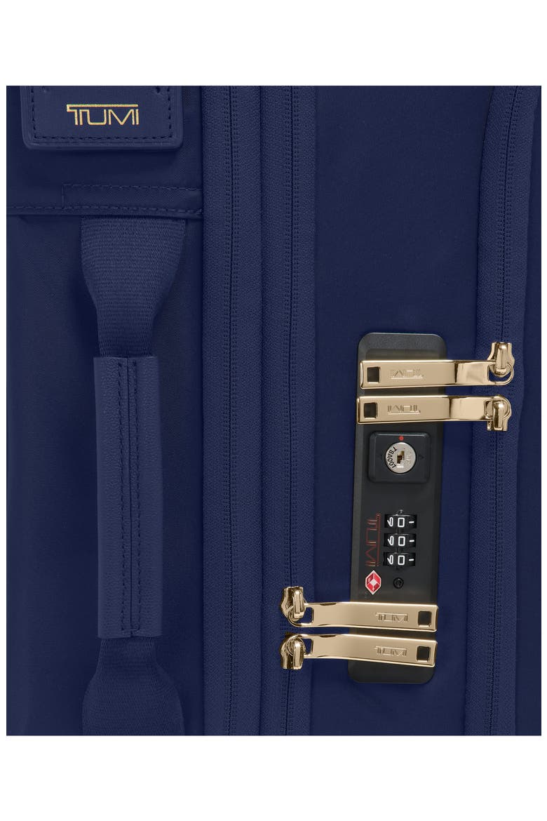 Léger Dual Access Expandable Carry-On, Alternate, color, INDIGO/ LIGHT GOLD