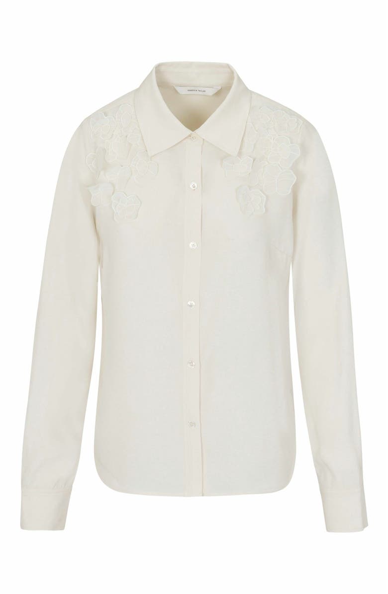 Rebecca Taylor Mia Top, Main, color, Ivory