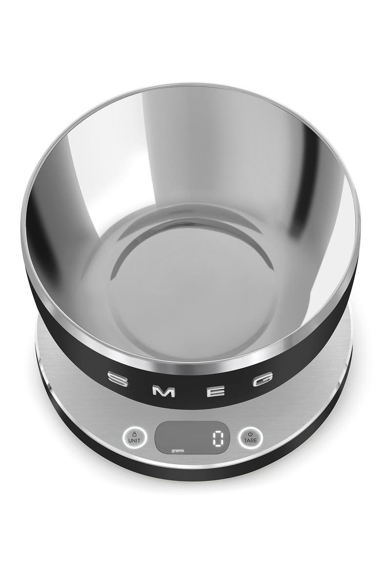 Contemporary Digital Kitchen Scale, Alternate, color, MATTE BLACK