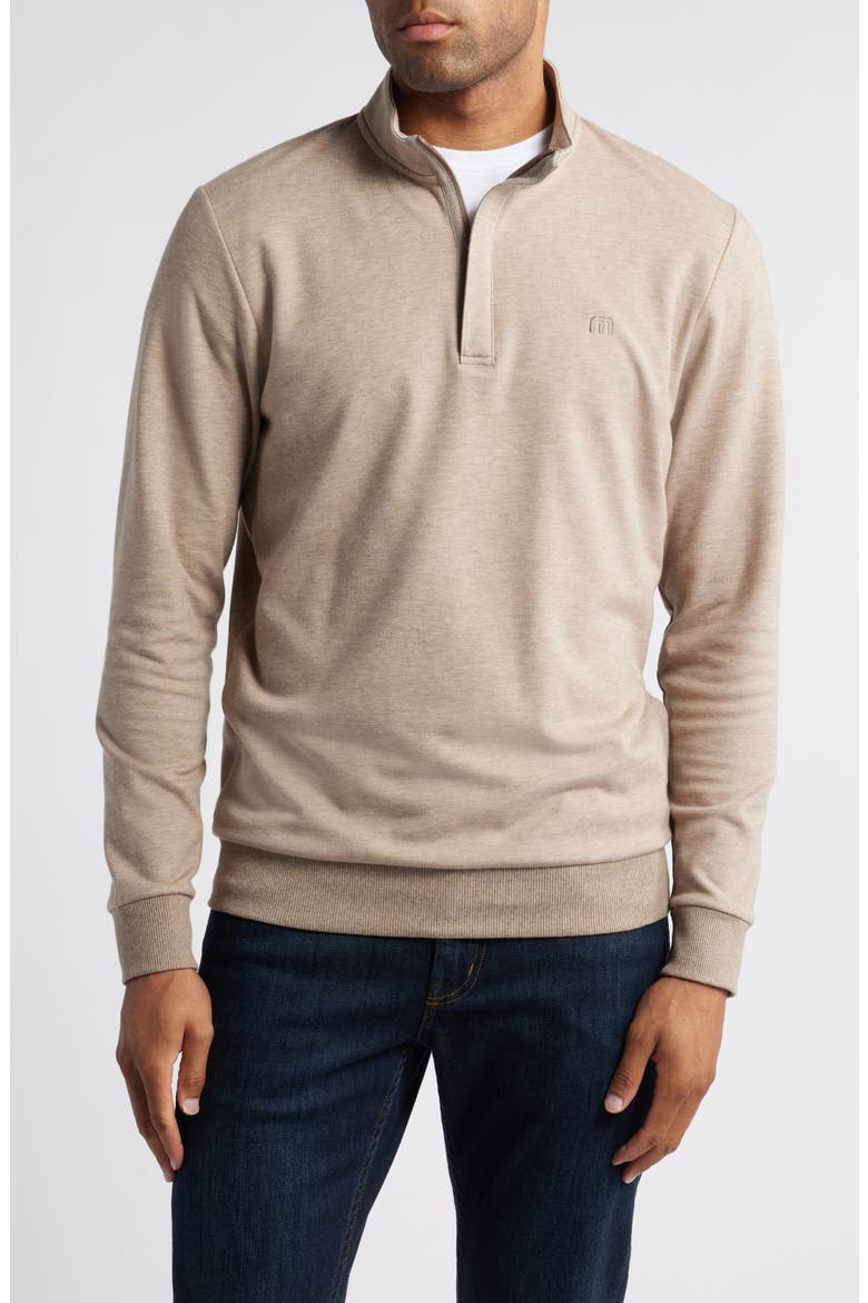 Cloud 2.0 Quarter Zip Pullover, Main, color, PORTABELLA