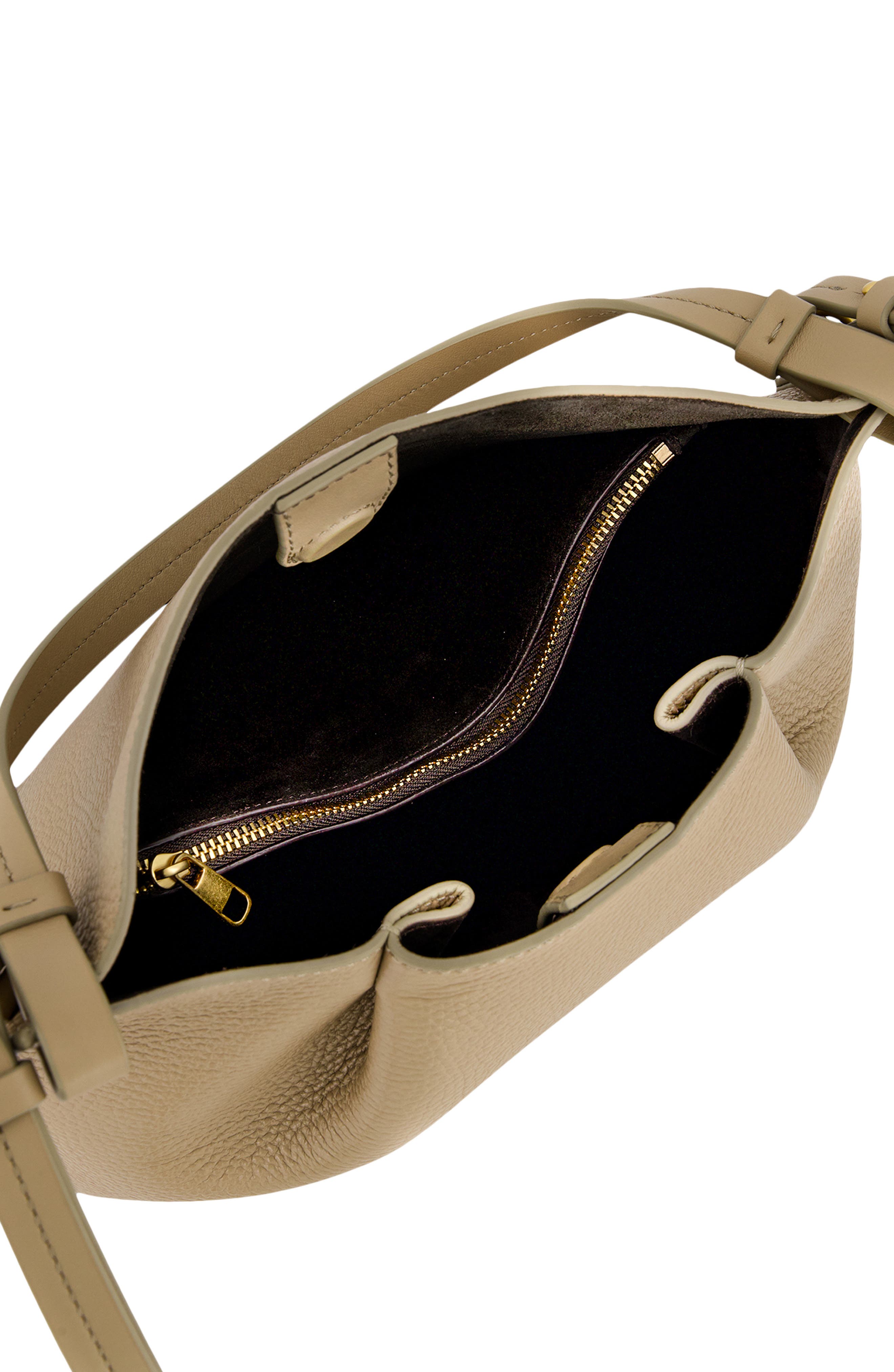 Ava Leather Crossbody Bag, Alternate, color, SANDTRAIL